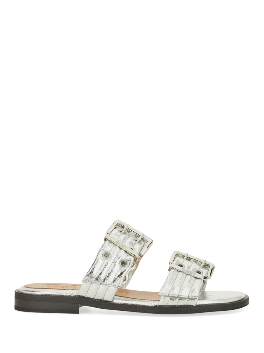 GANNI Stylish Sandal with Buckle for Women