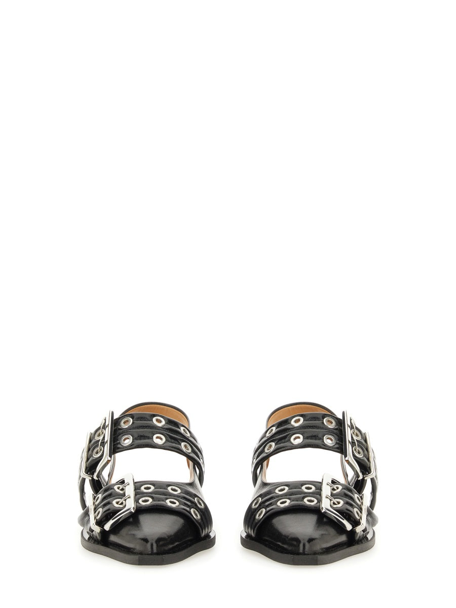 GANNI Recycled Polyester Flats for Women