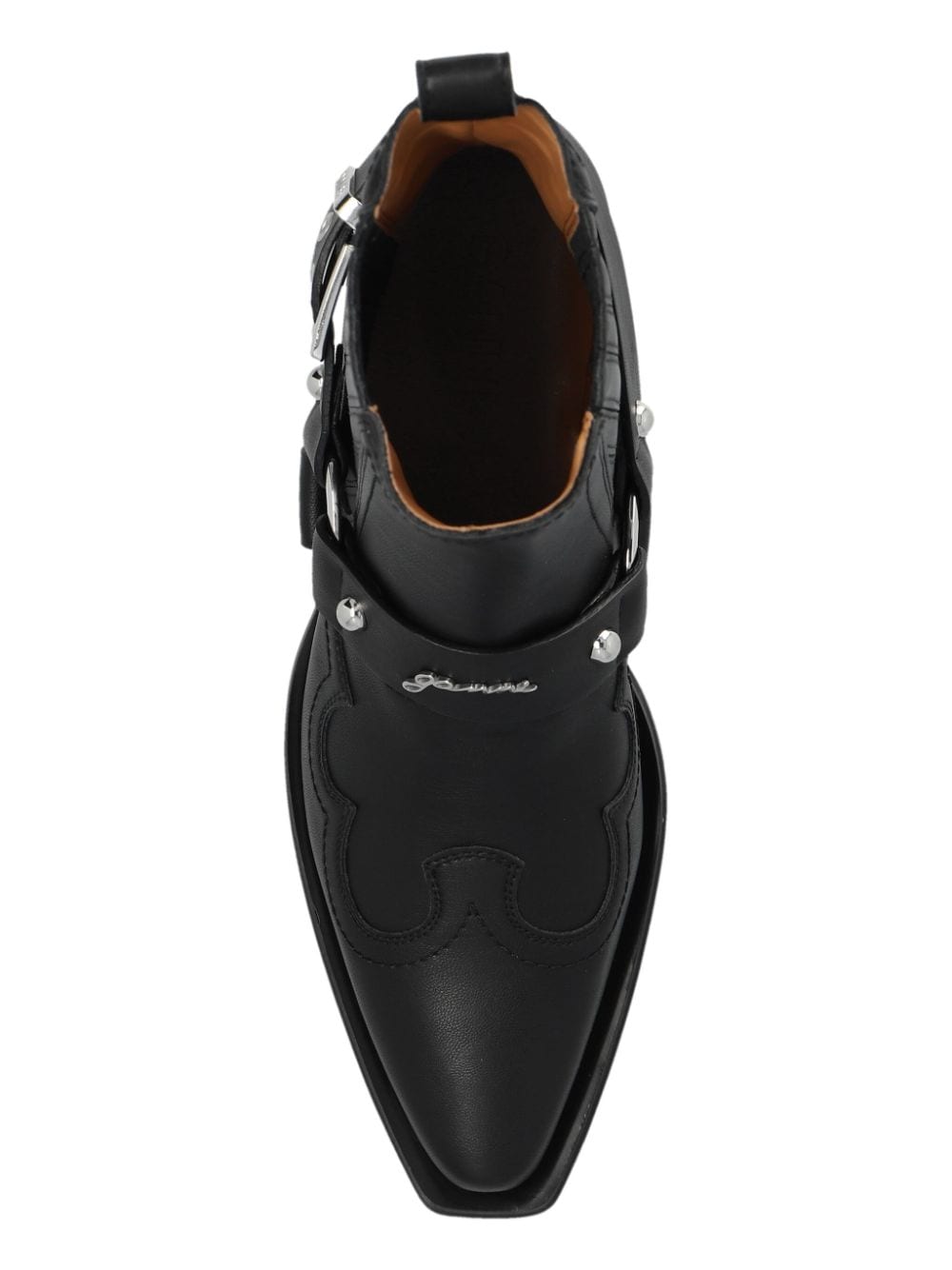 GANNI Western Fitted Chelsea Boots for Women