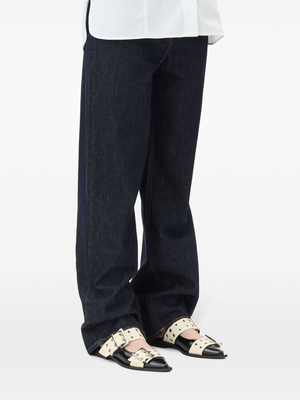 GANNI Stylish Ballerina Flats for Women