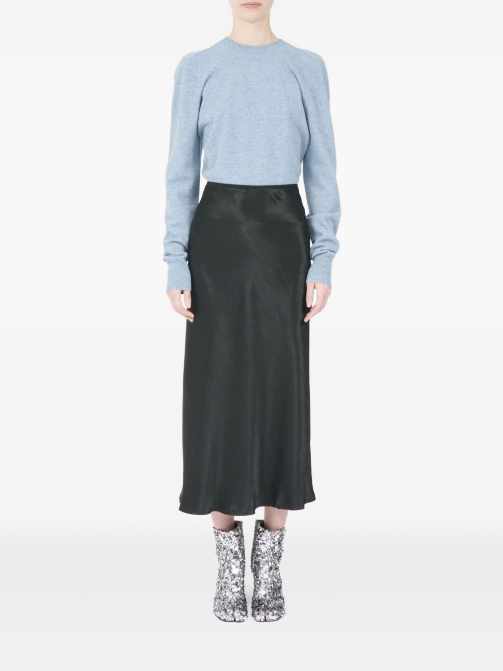 MAISON MARGIELA Midi Bias Cut Skirt for Women