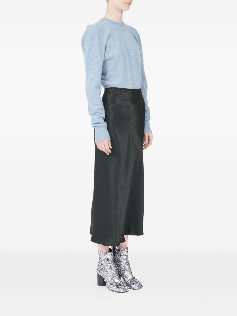 MAISON MARGIELA Midi Bias Cut Skirt for Women