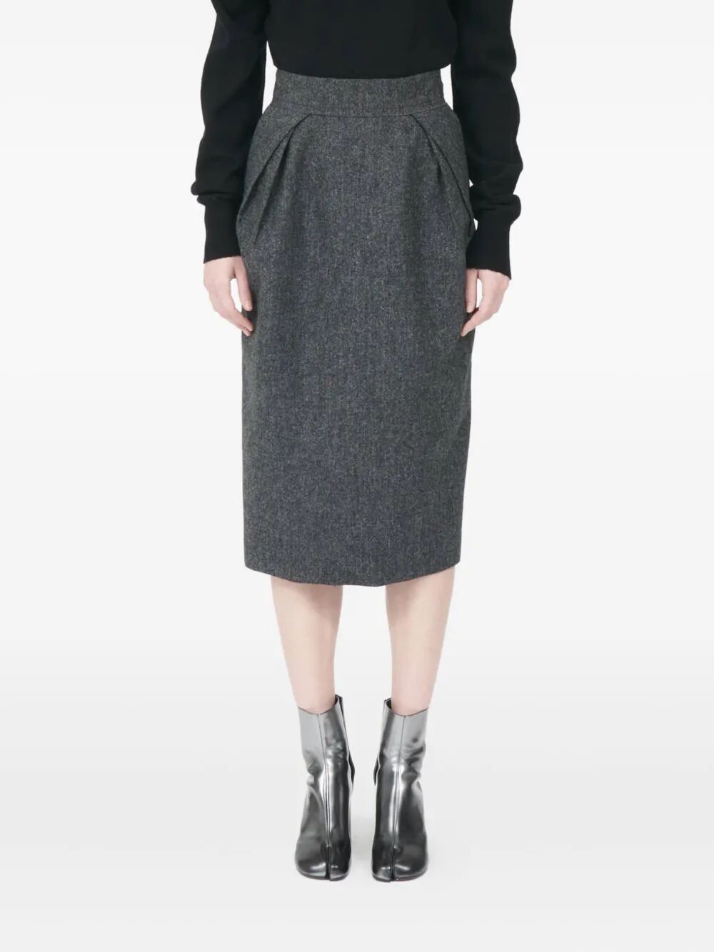 MAISON MARGIELA Elegant Midi Skirt for Women