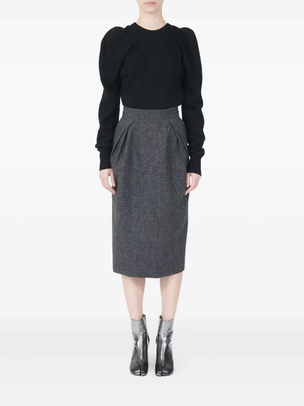 MAISON MARGIELA Elegant Midi Skirt for Women