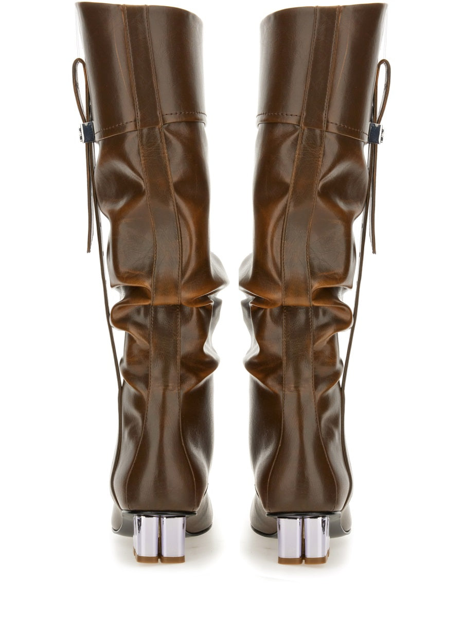 GANNI Polyurethane Women's Boots - FW25 Collection
