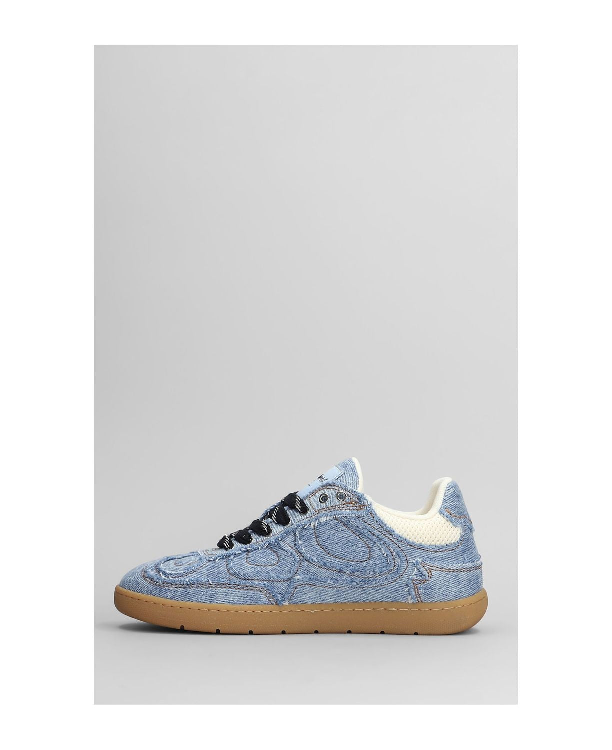 GANNI Panelled Low-Top Sneakers for Women