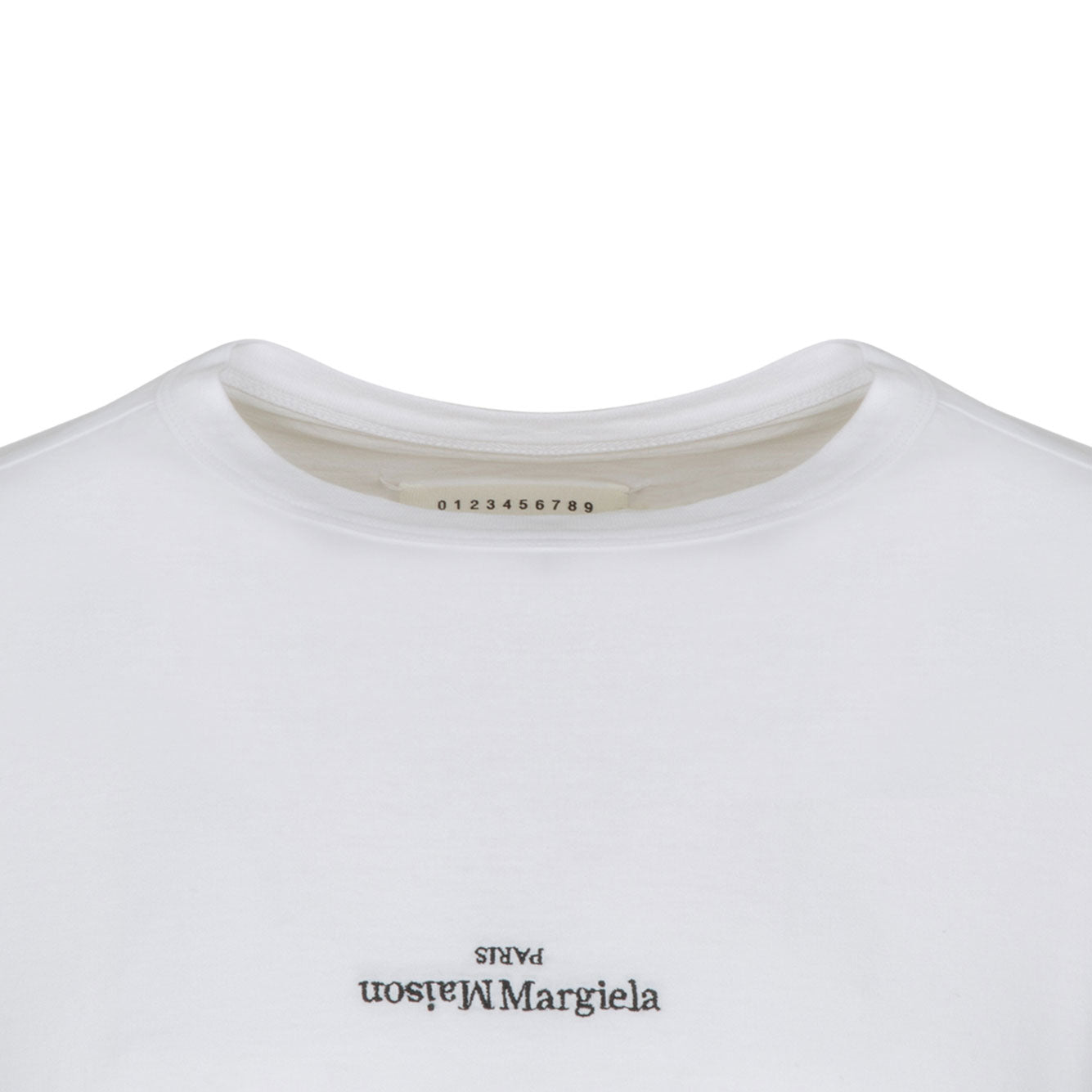 MAISON MARGIELA Distorted Logo T-Shirt - Size 48 IT