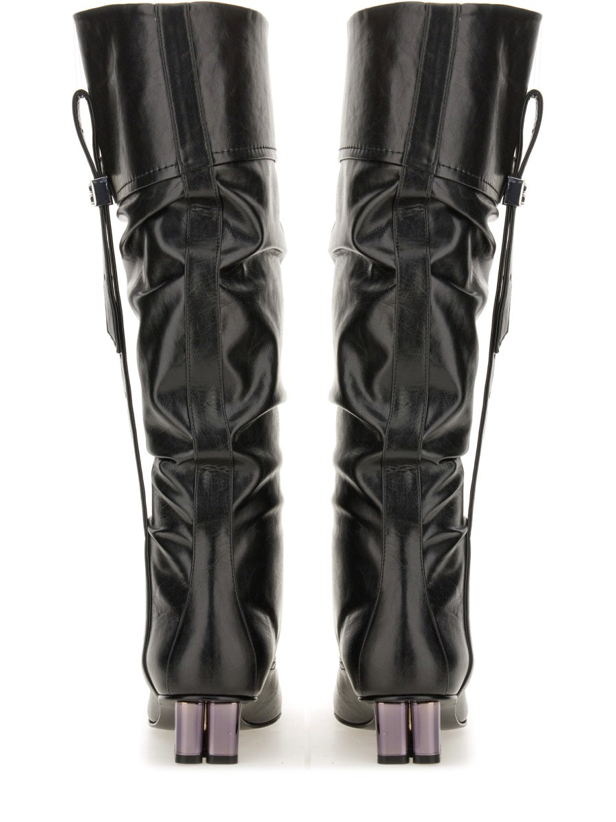 GANNI Sleek Polyurethane Boots for Women