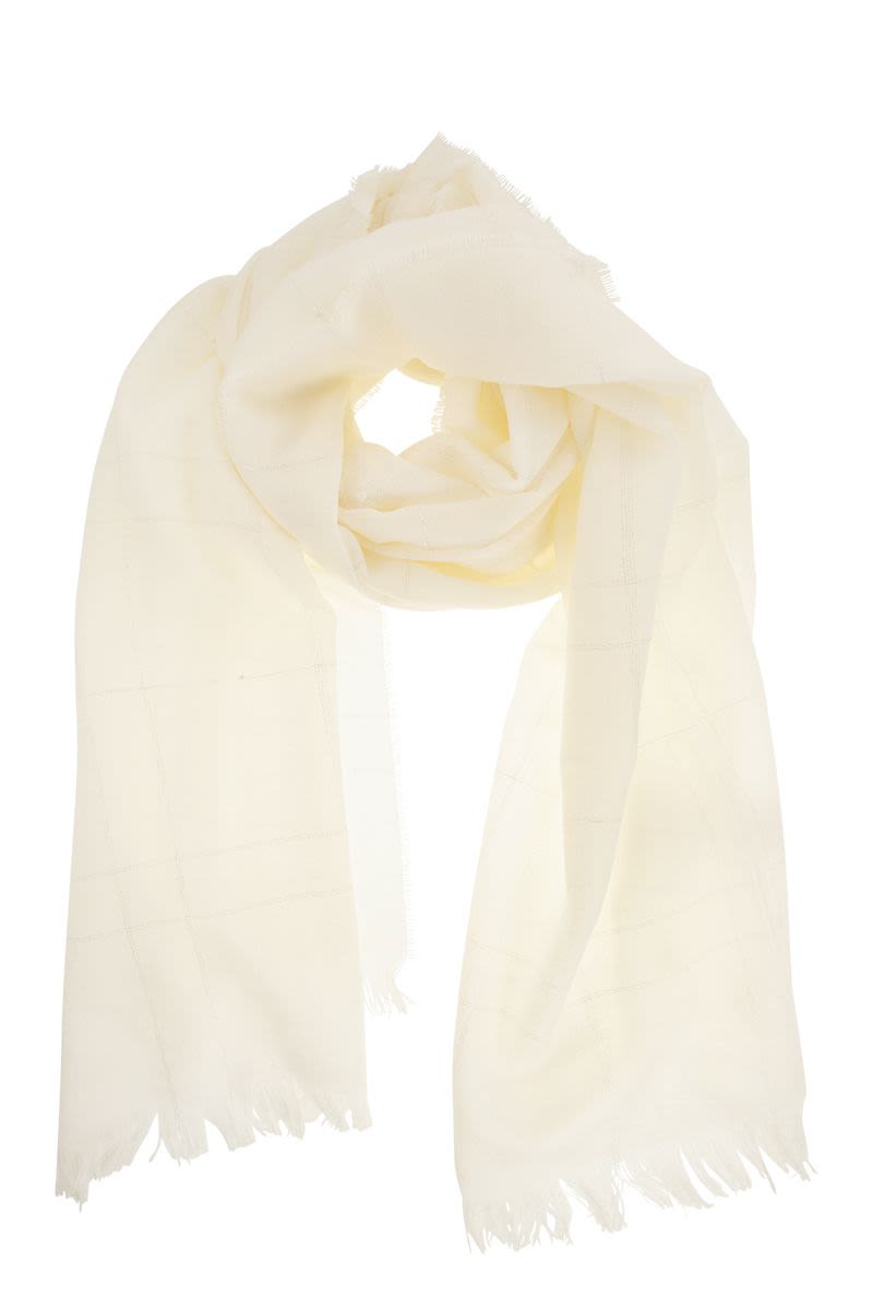 PESERICO Virgin Wool Scarf - 202 x 60 cm