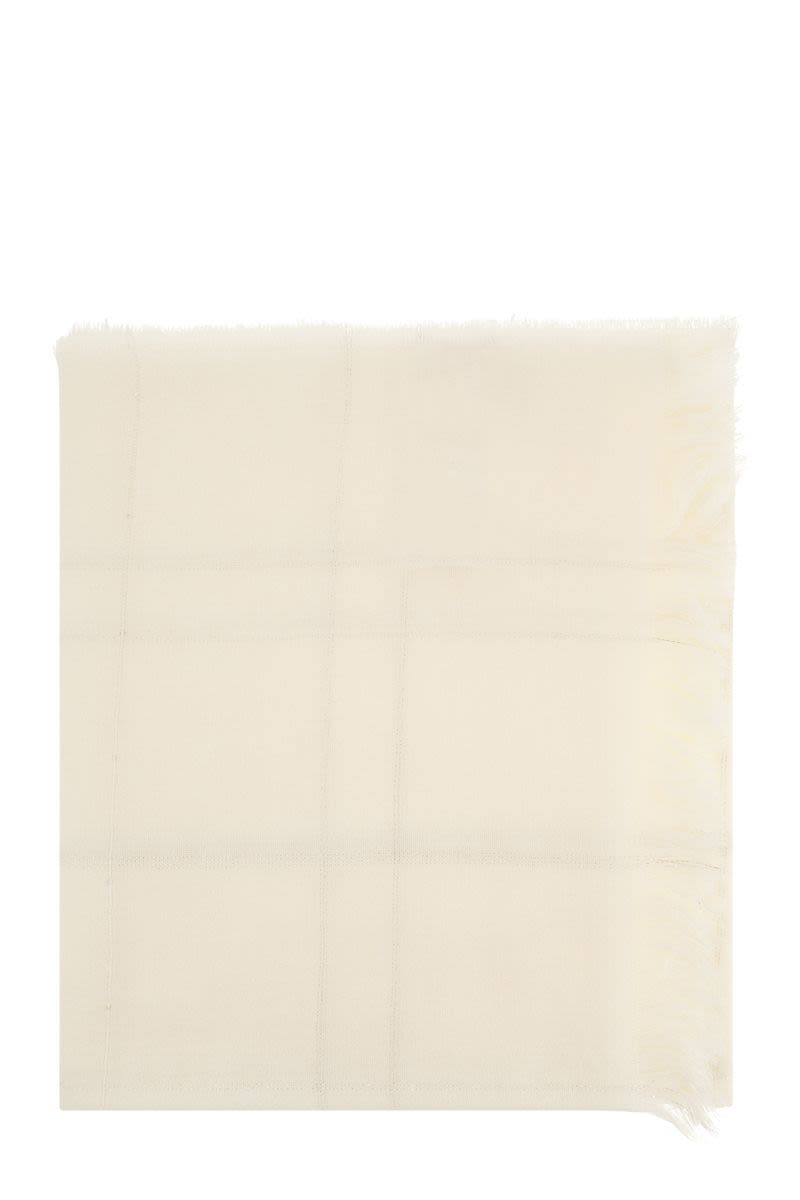 PESERICO Virgin Wool Scarf - 202 x 60 cm