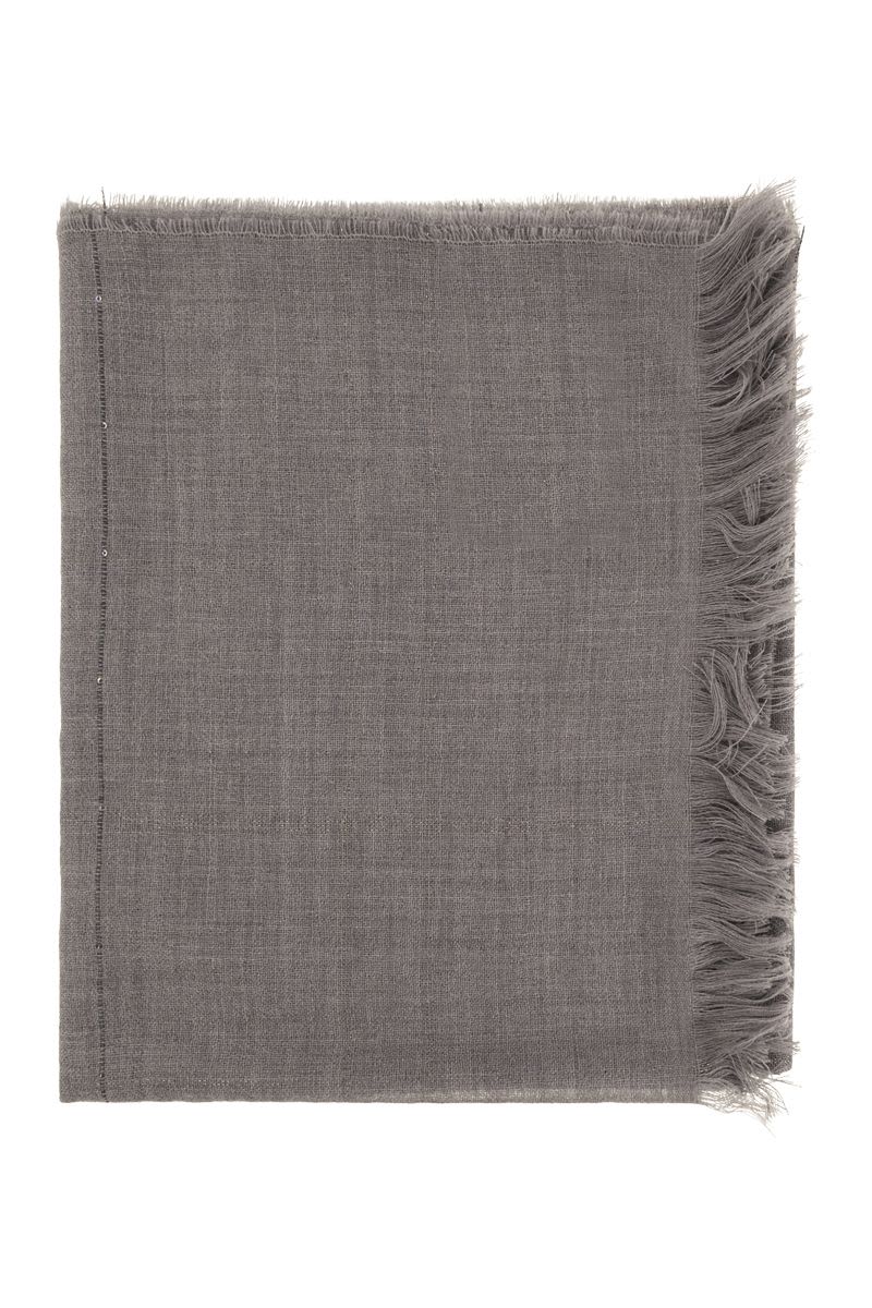 PESERICO Virgin Wool Scarf 202 x 60 cm