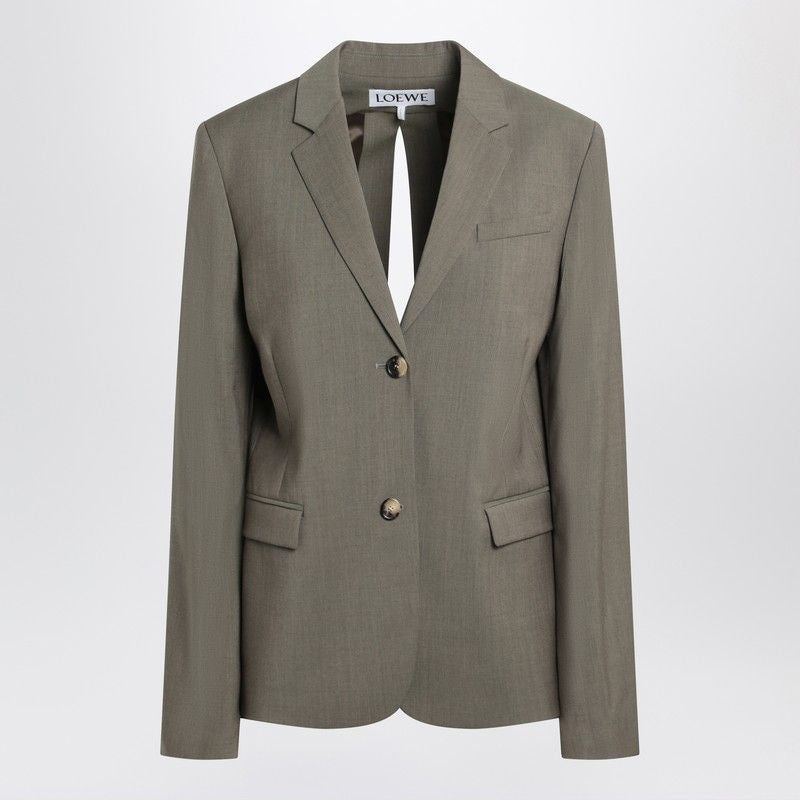 LOEWE Classic Slim-Fit Jacket with Stylish Back Vent