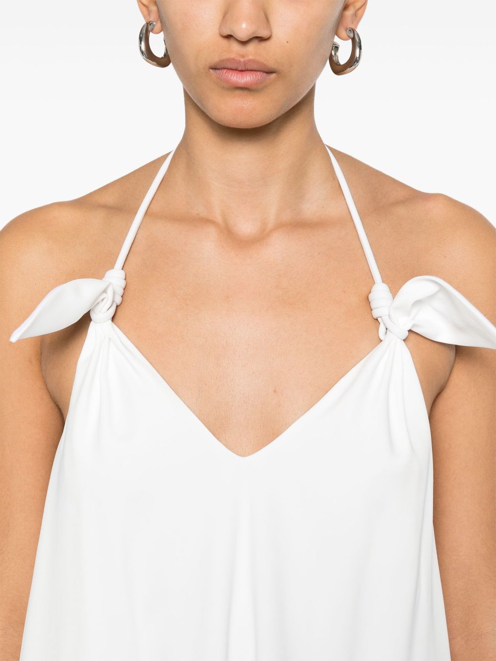 LOEWE Halterneck Mini Dress with Pockets