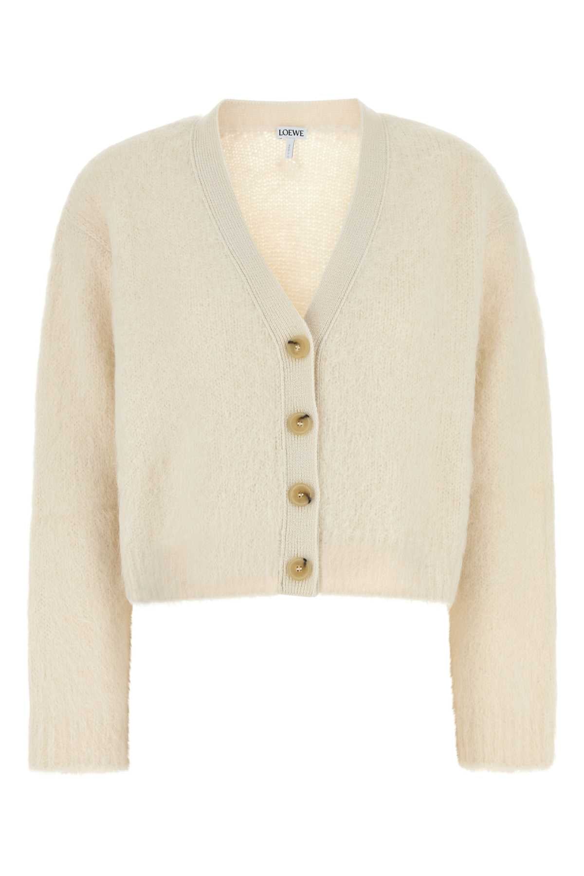 LOEWE Alpaca Blend Cardigan for Women - SS25
