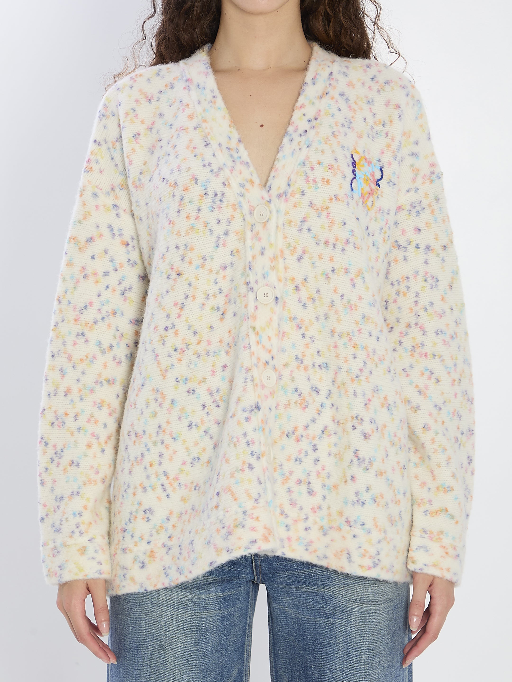 LOEWE Knit A-Line Cardigan - Size S