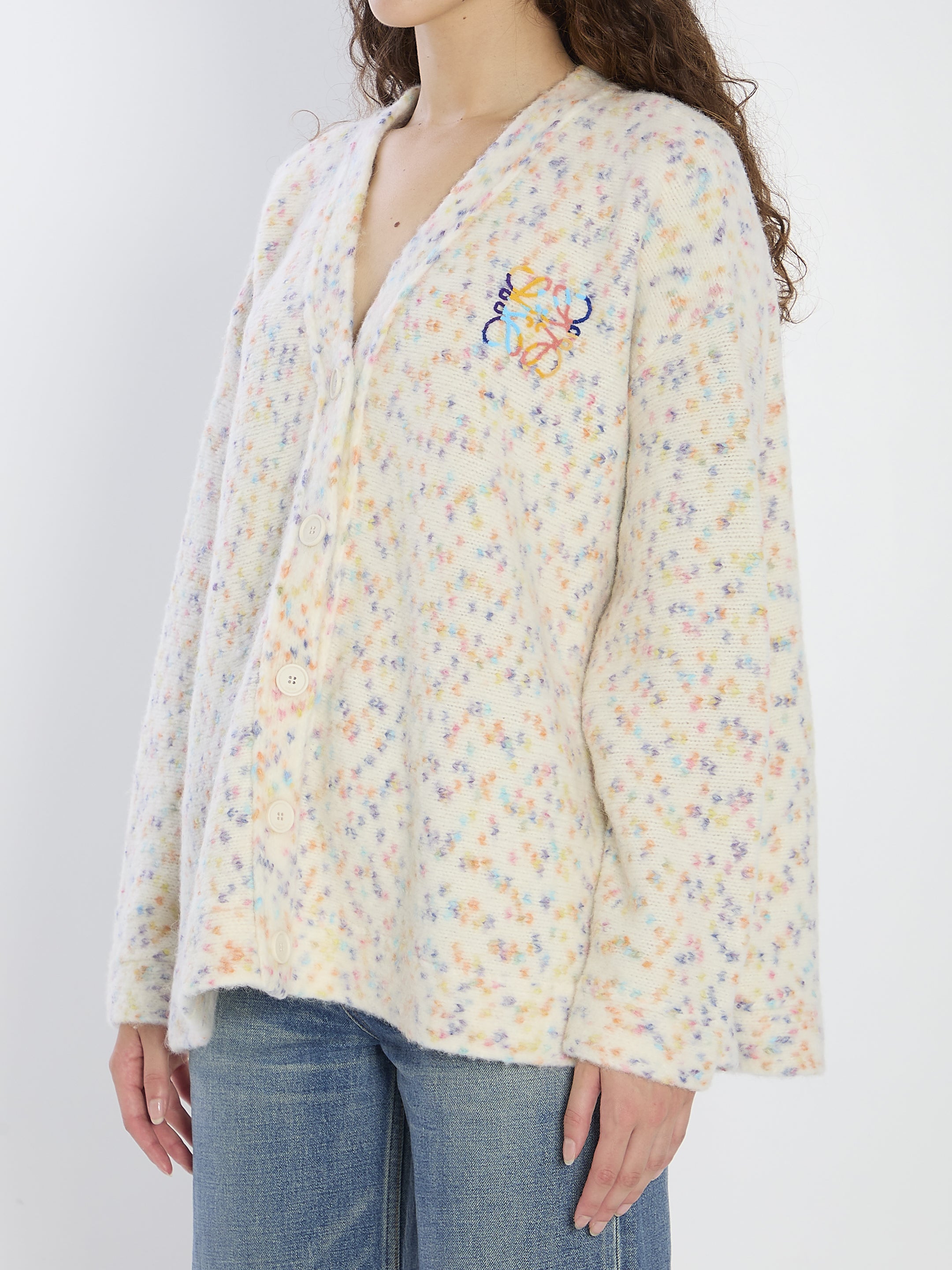 LOEWE Knit A-Line Cardigan - Size S