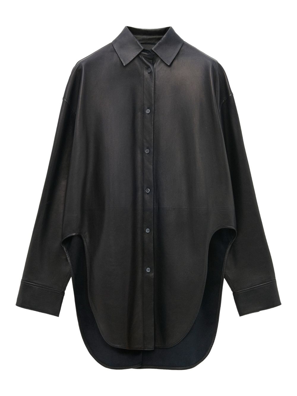 LOEWE Relaxed Fit Leather Shirt
