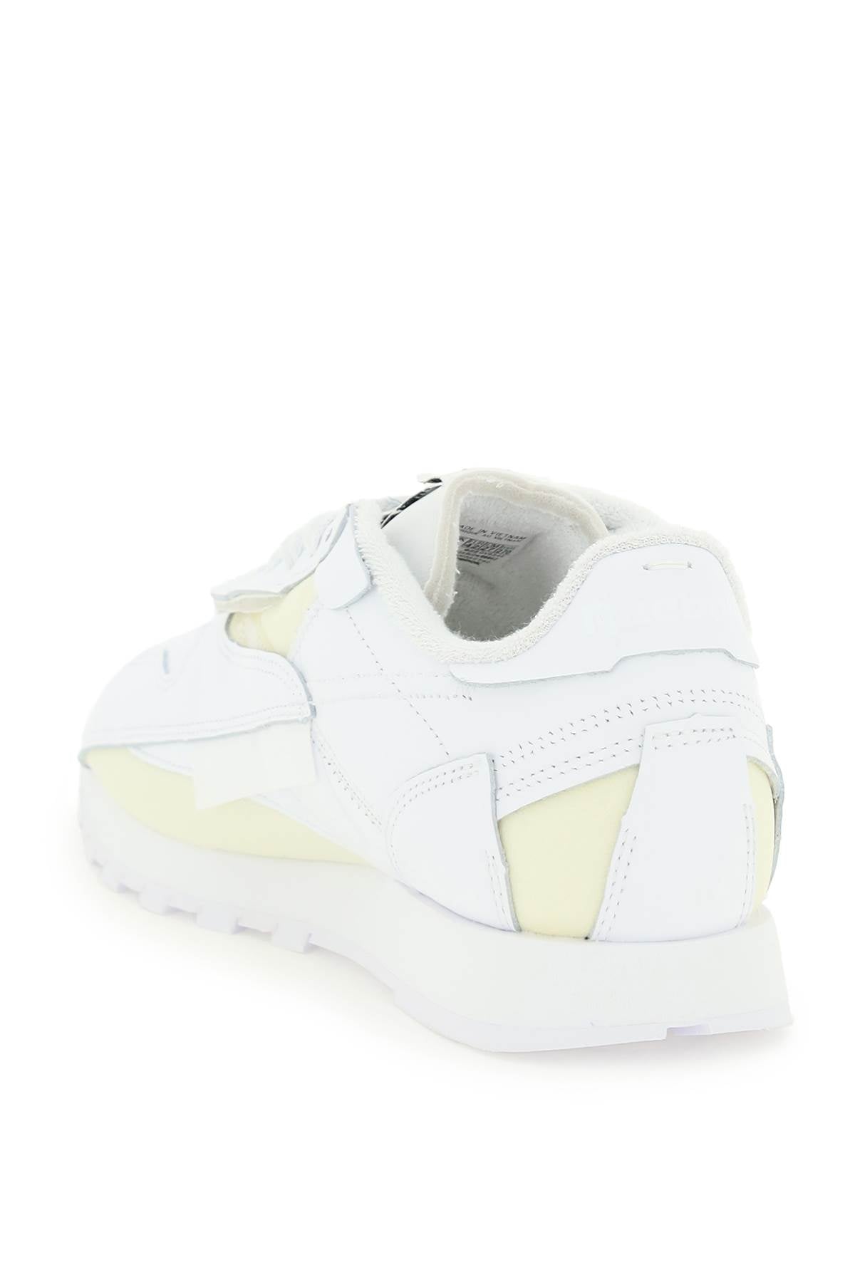 REEBOK Classic Leather and Fabric Memory Sneakers for Men