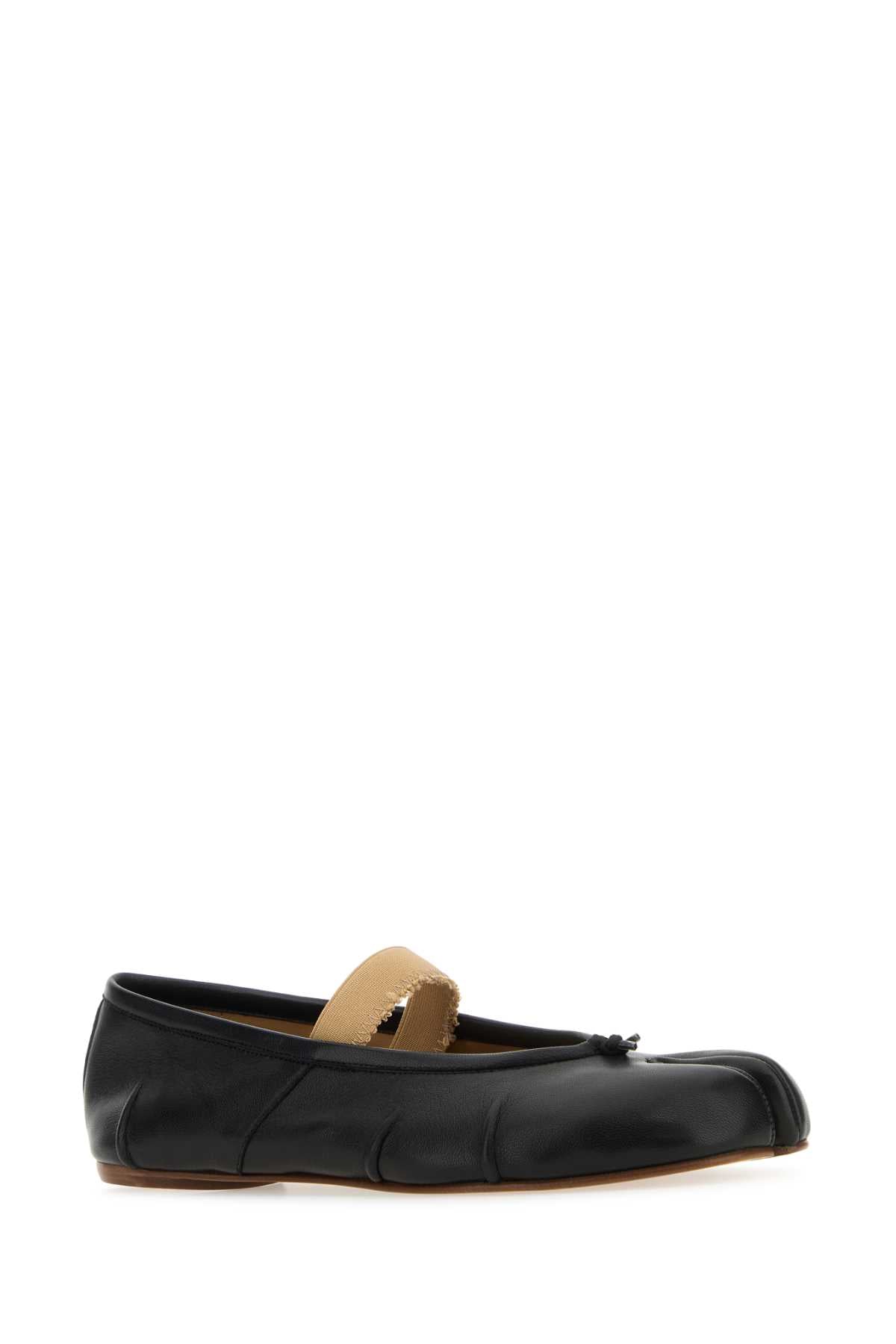 MAISON MARGIELA Leather Tabi Ballerina Flats