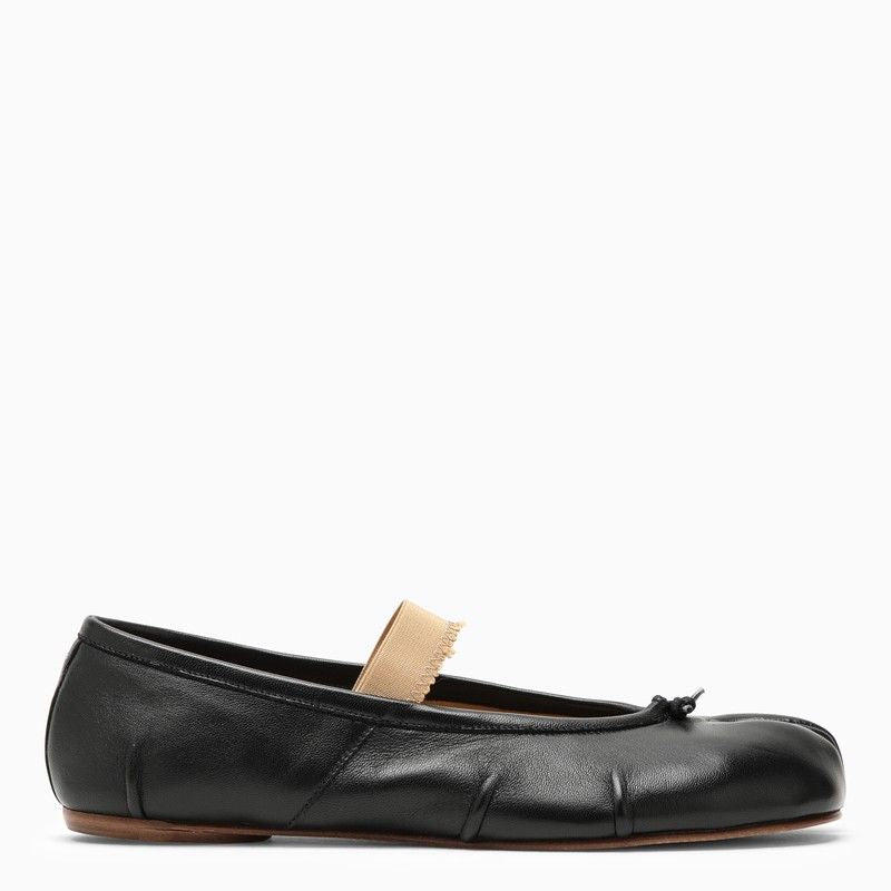 MAISON MARGIELA Leather Tabi Ballerina Flats