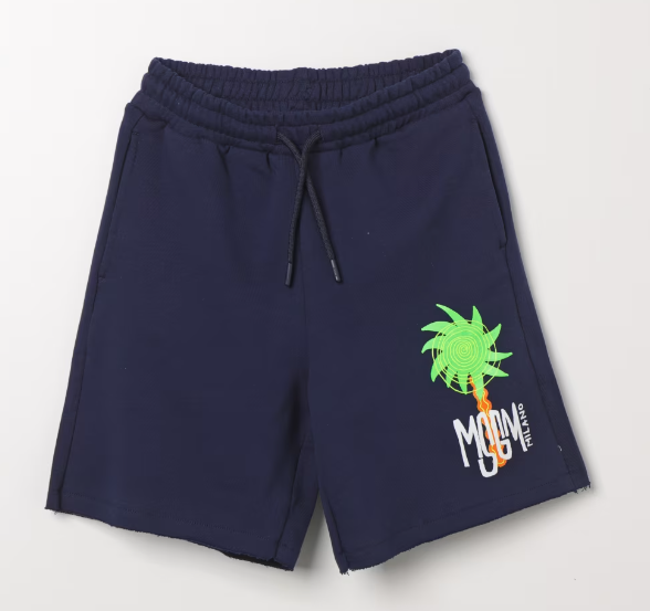 MSGM KIDS Boys' Mini Cotton Clothing Shorts for SS24