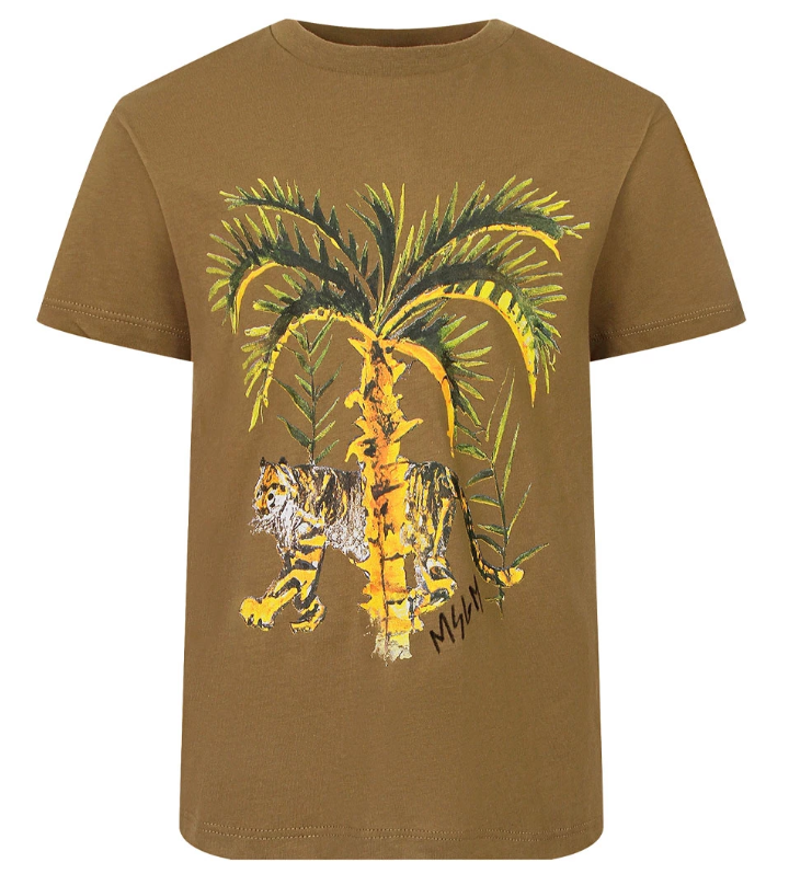 MSGM KIDS Mini Boy's Cotton T-Shirt and Polo Collection for SS24