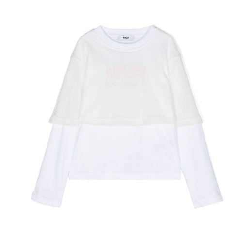MSGM KIDS Boys' Mini Cotton T-Shirt for SS24