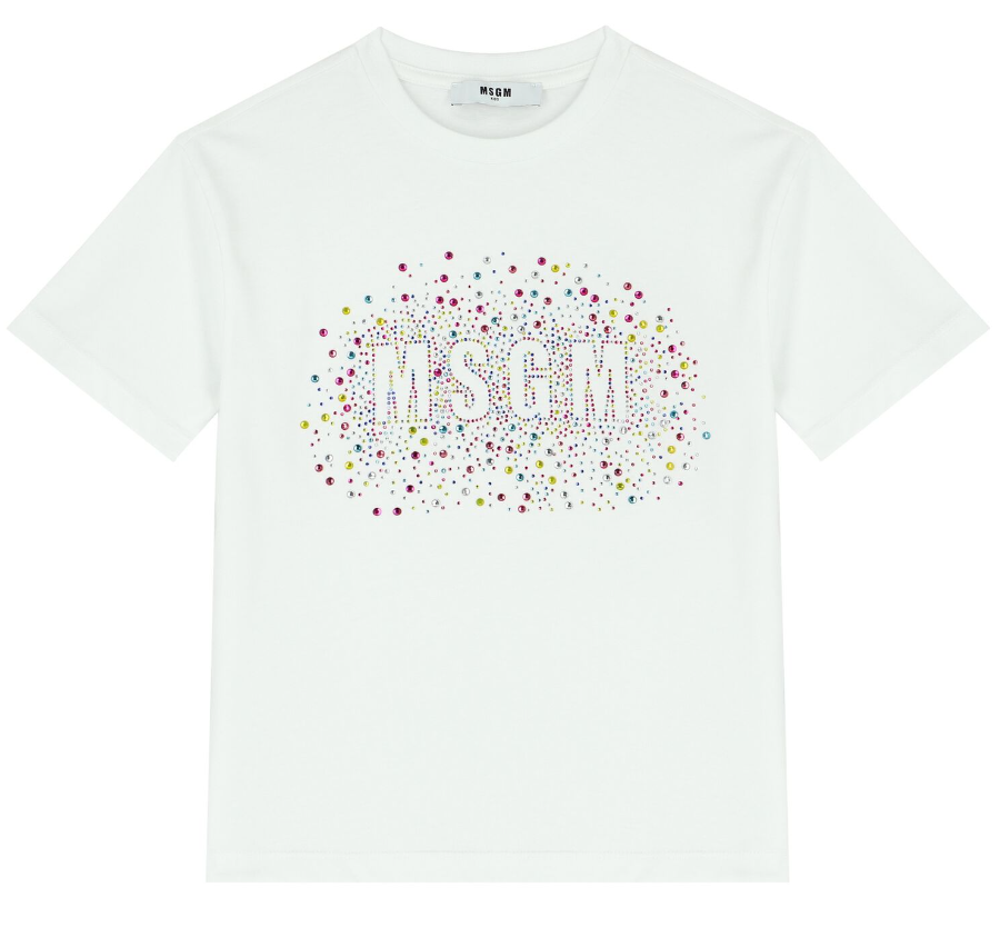 MSGM KIDS Mini Cotton T-Shirt for Boys - SS24 Collection