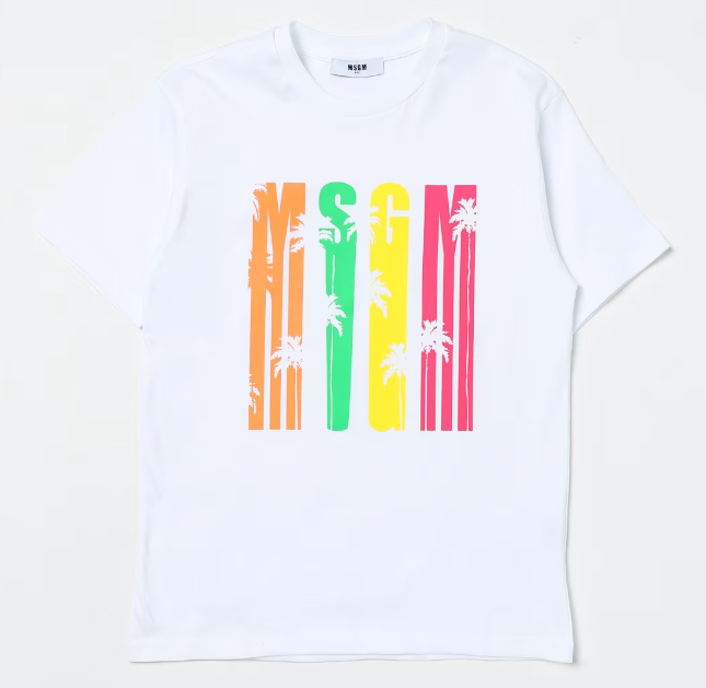 MSGM KIDS Boys' Mini Cotton T-Shirts and Polos