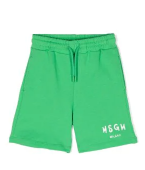 MSGM KIDS Mini Cotton Shorts for Boys - Summer Style