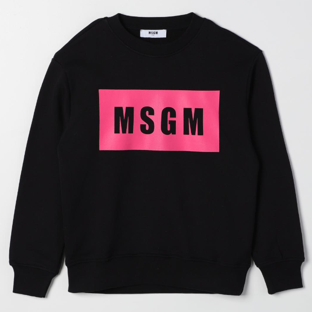 MSGM KIDS Mini Cotton Sweater for Boys