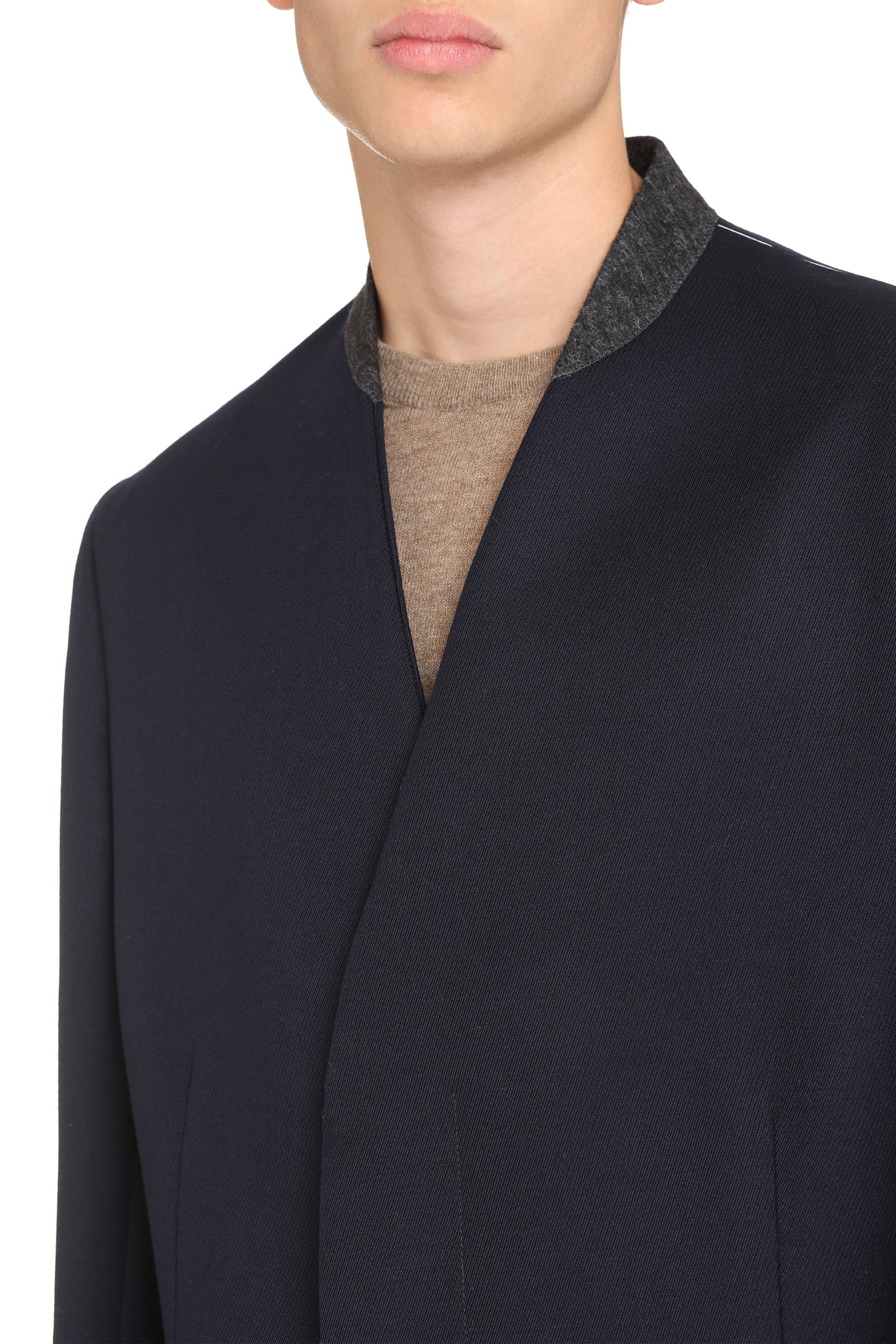 MAISON MARGIELA Classic Women's Single Breasted Wool Jacket