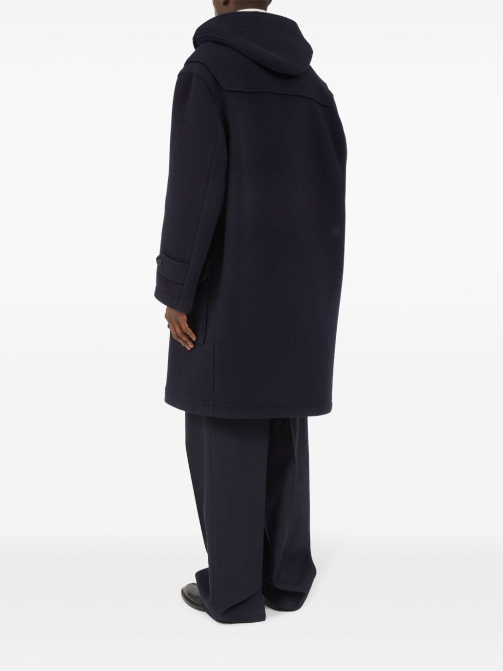 MAISON MARGIELA Wool Jacket with Hood and Unique Detail