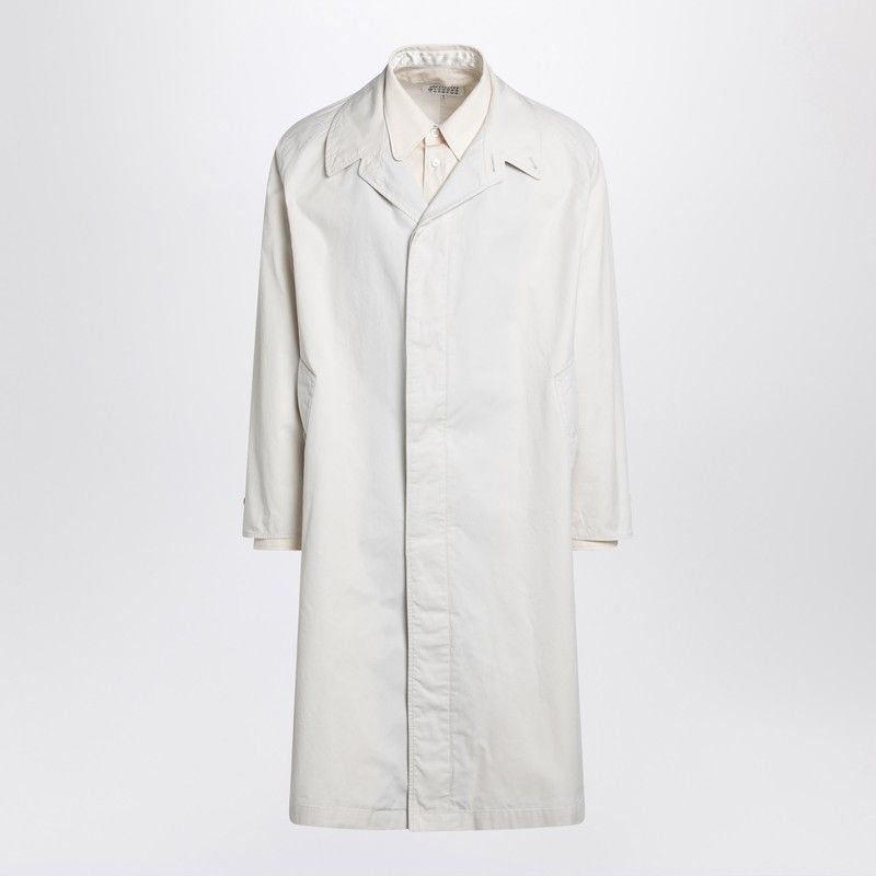 MAISON MARGIELA Men's Single-Breasted Trench Jacket