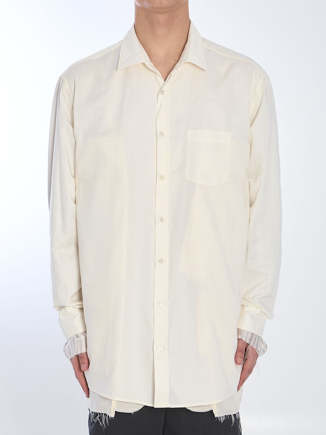 MAISON MARGIELA Reversible Wide Shirt Jacket for Men