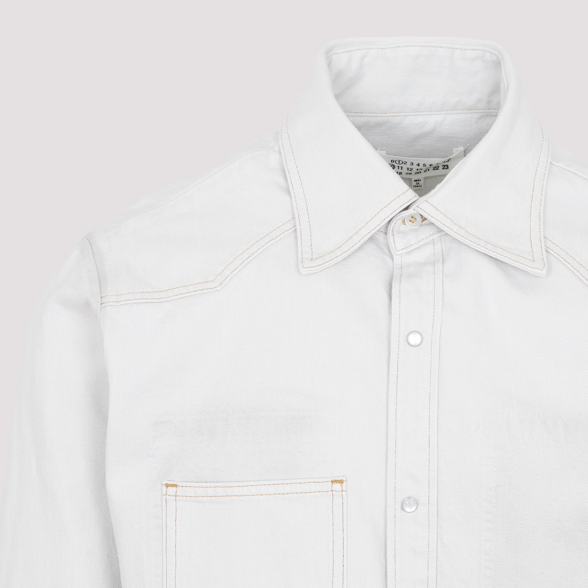 MAISON MARGIELA Ice Denim Shirt for Men - SS23 Collection