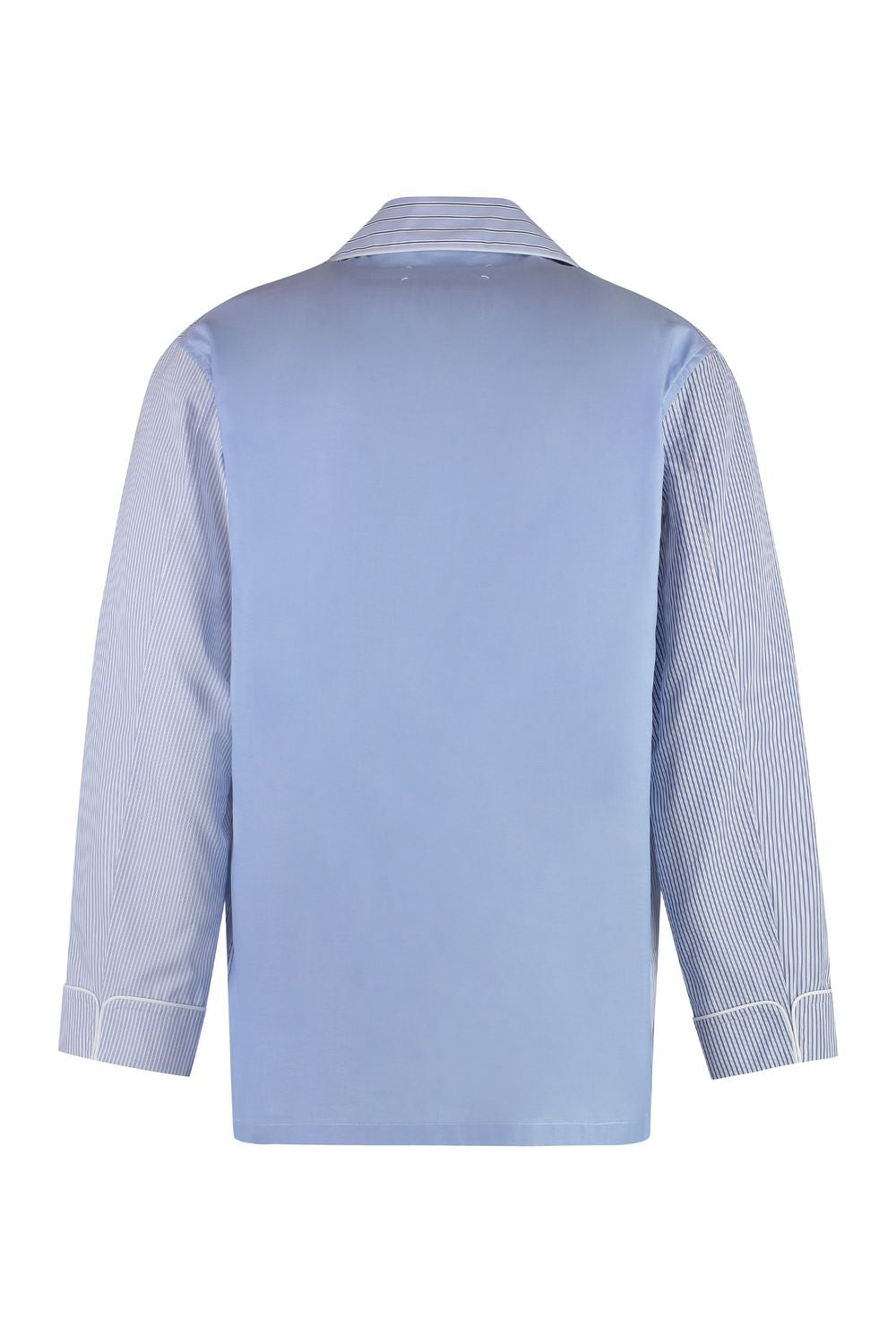 MAISON MARGIELA Striped Cotton Pajama Shirt