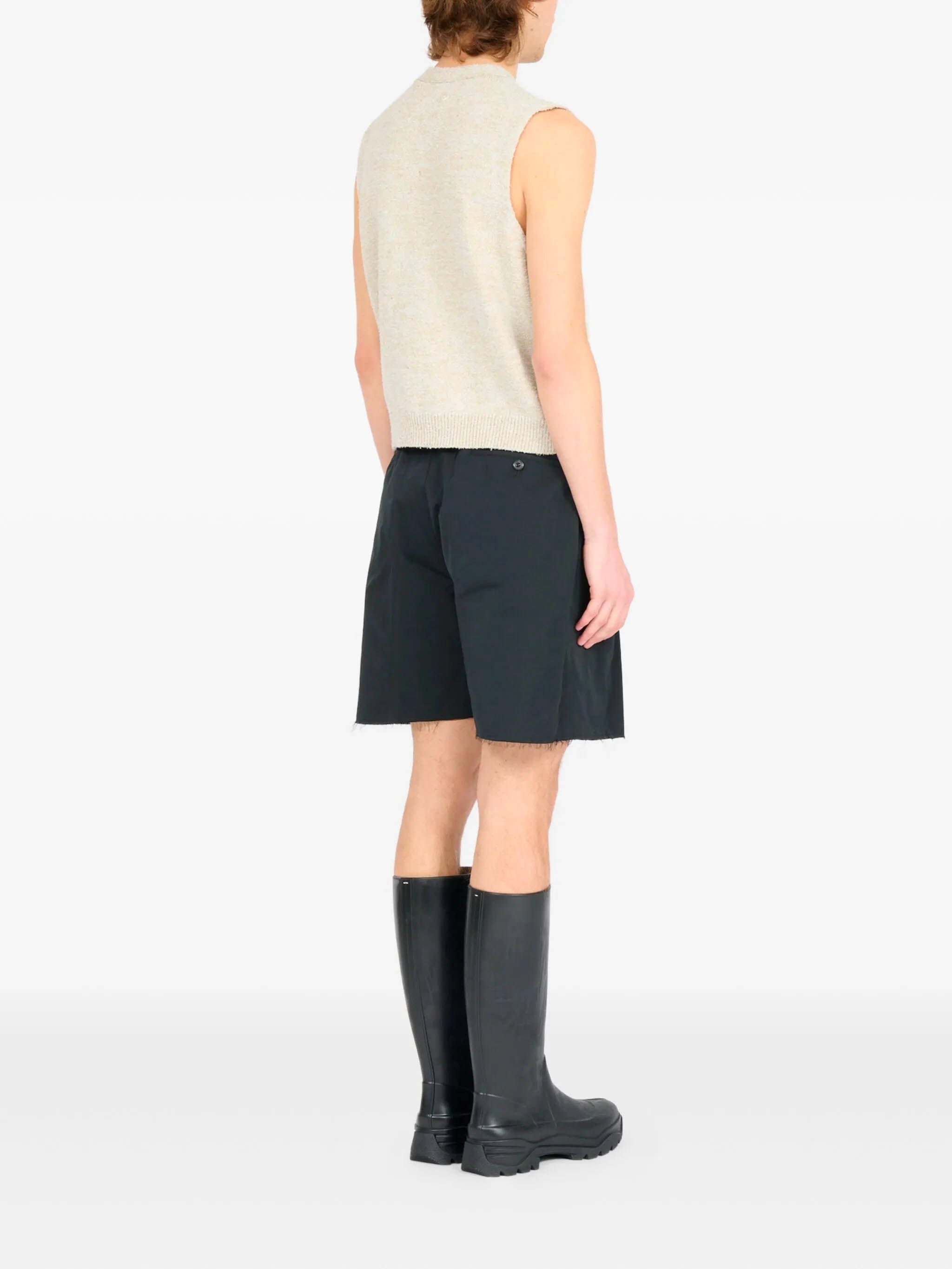 MAISON MARGIELA Men's V-Neck Knit Vest