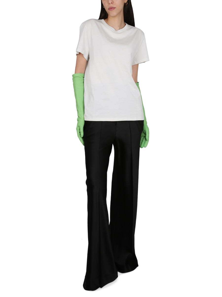 MAISON MARGIELA Embroidered Logo T-Shirt for Women