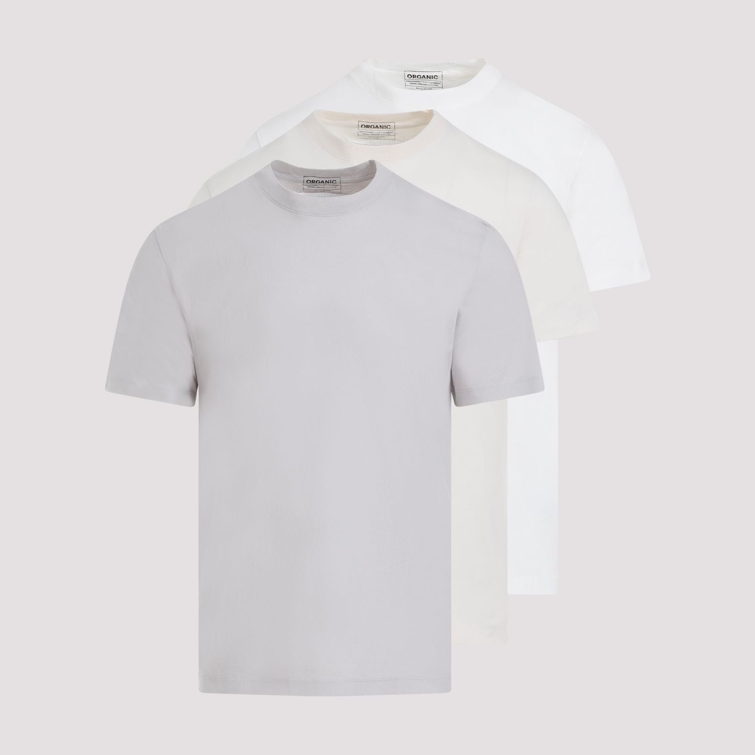 MAISON MARGIELA Set of Three Essential Cotton T-Shirts for Men