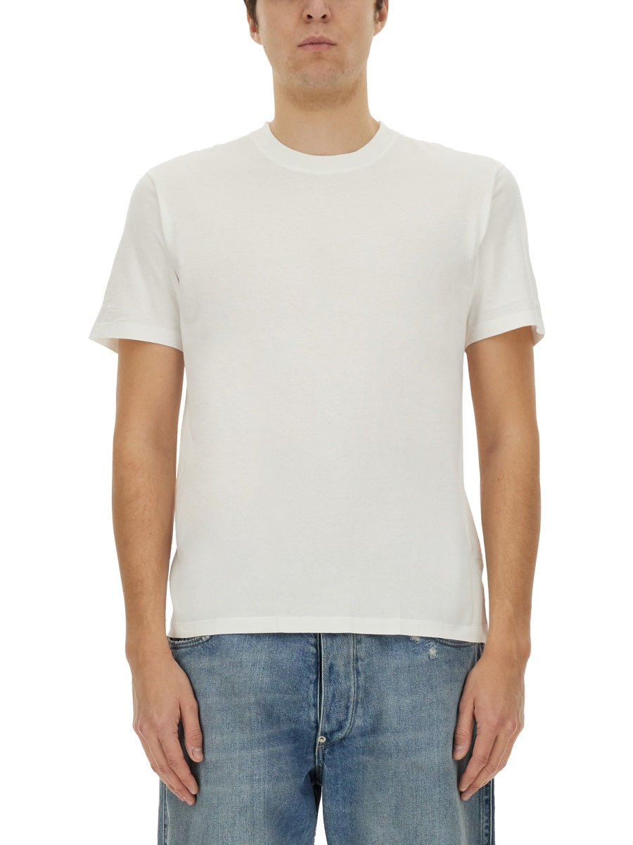 MAISON MARGIELA Cotton T-Shirts and Polos for Men - Shades of Ecru