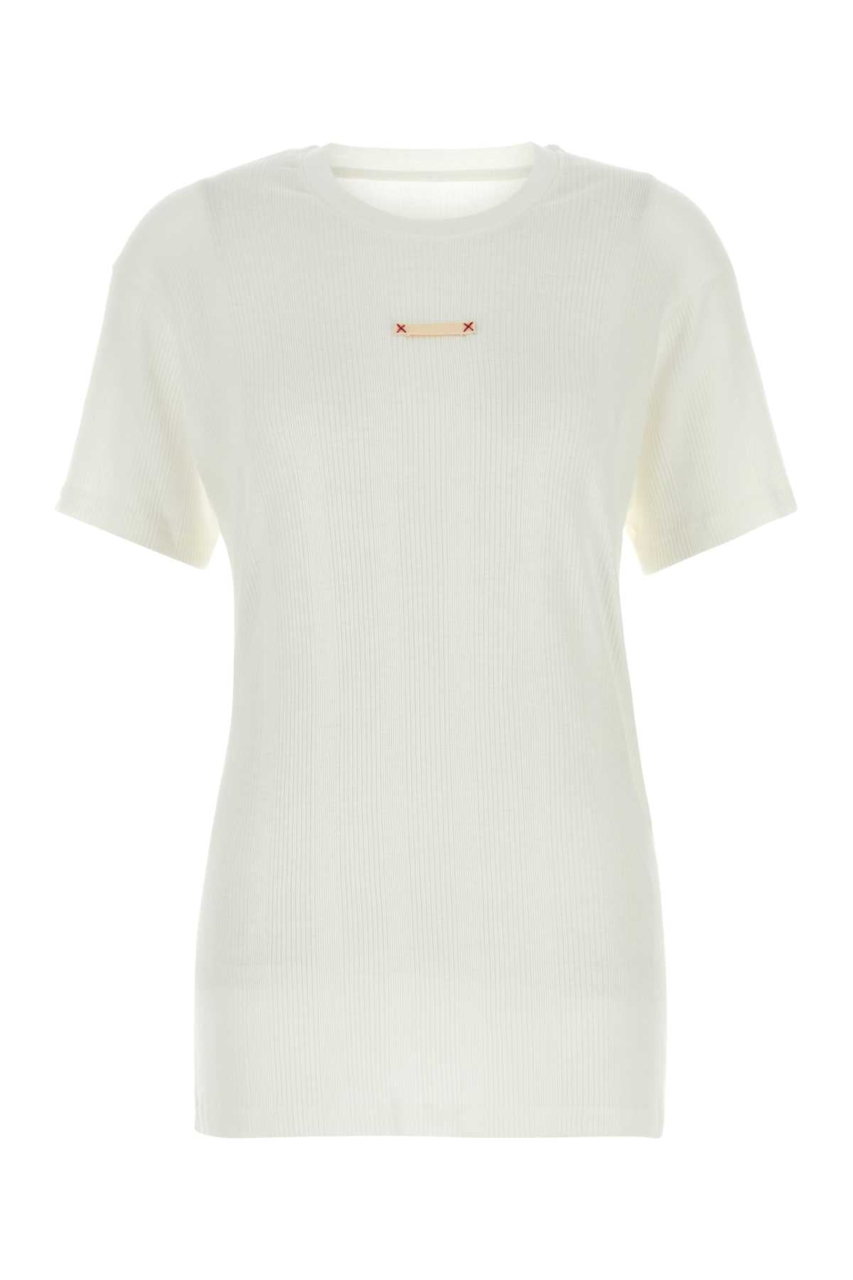 MAISON MARGIELA Women’s Cotton Blend T-Shirt - SS25