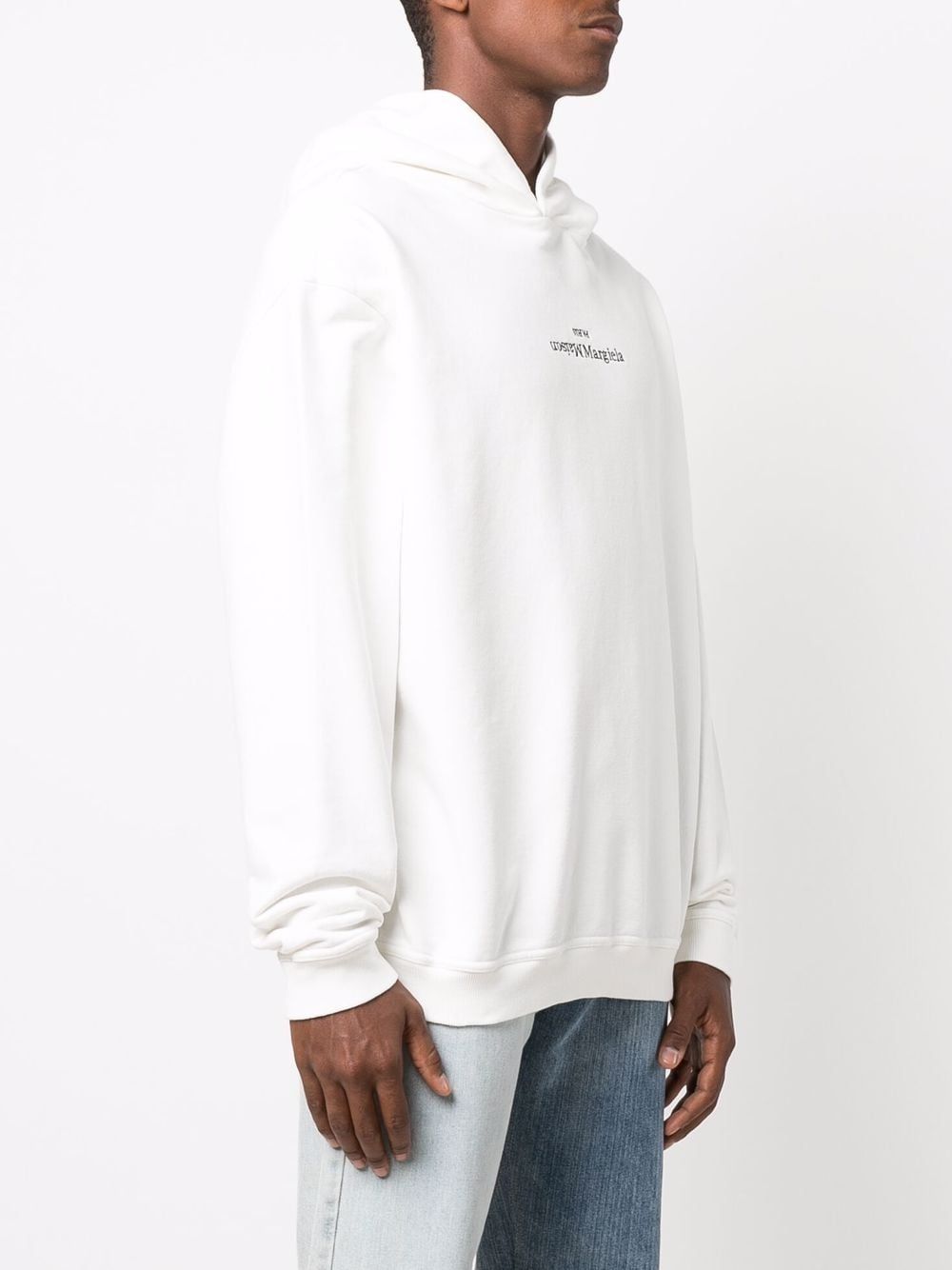 MAISON MARGIELA Men's Embroidered Sweatshirt