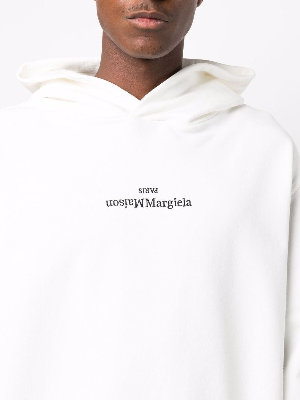 MAISON MARGIELA Men's Embroidered Sweatshirt