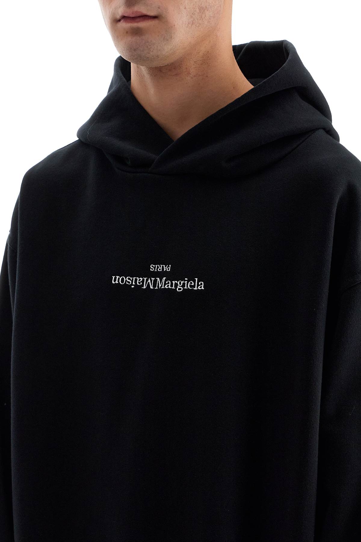 MAISON MARGIELA Men's Oversized Sweatshirt with Embroidery