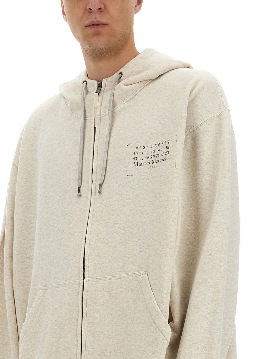MAISON MARGIELA Luxurious Cotton Sweatshirt for Men - SS25 Collection
