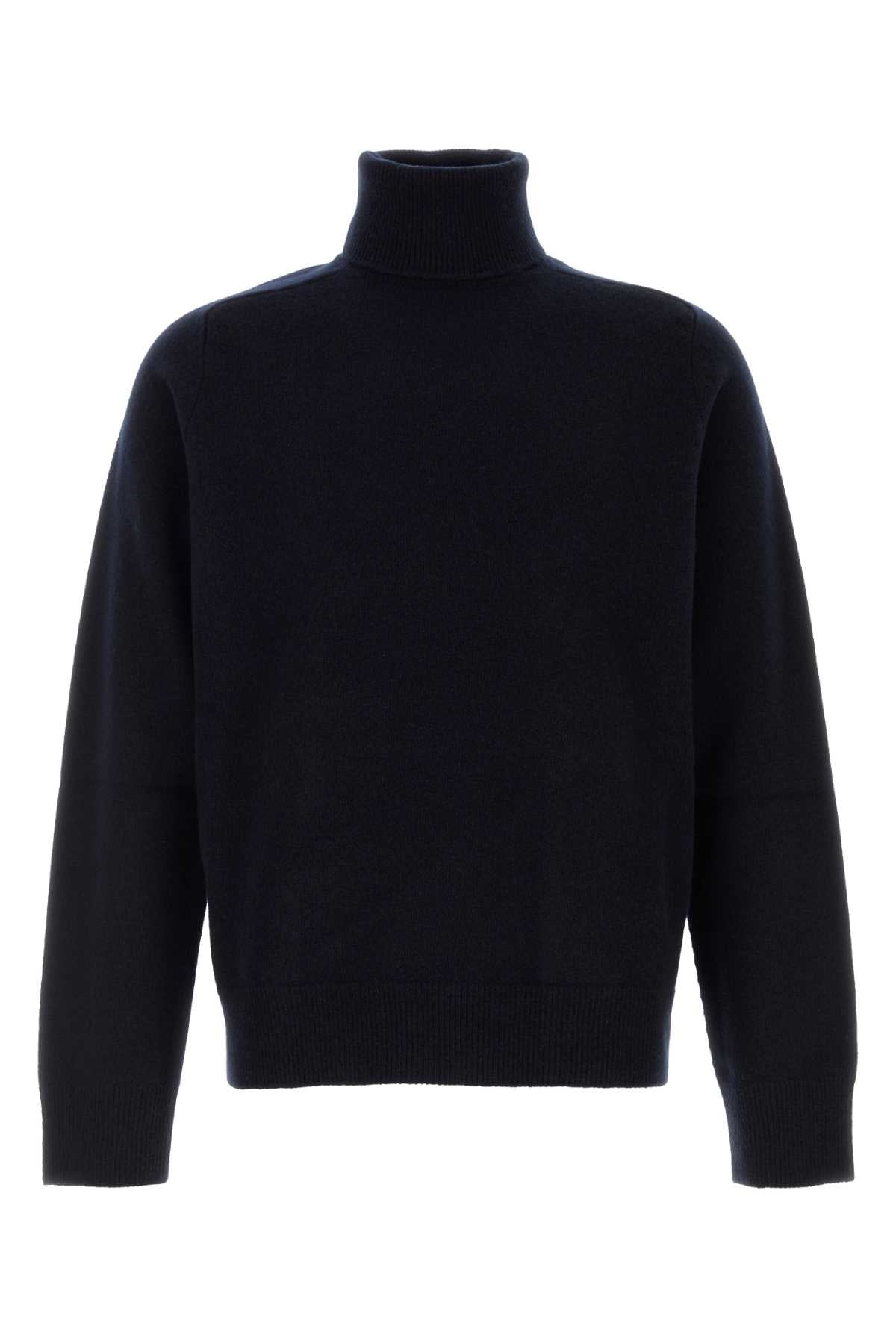 MAISON MARGIELA Midnight Wool Crewneck Sweater for Men