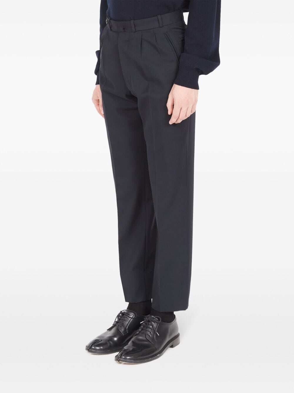 MAISON MARGIELA Stylish Wool Trousers for Men - FW24