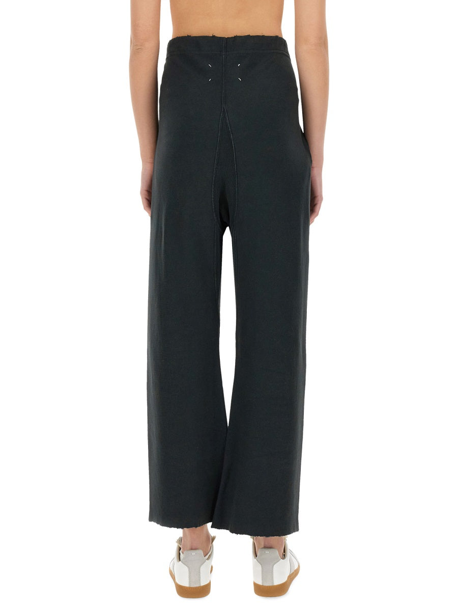 MAISON MARGIELA Unisex Cotton Trousers - Made in Italy
