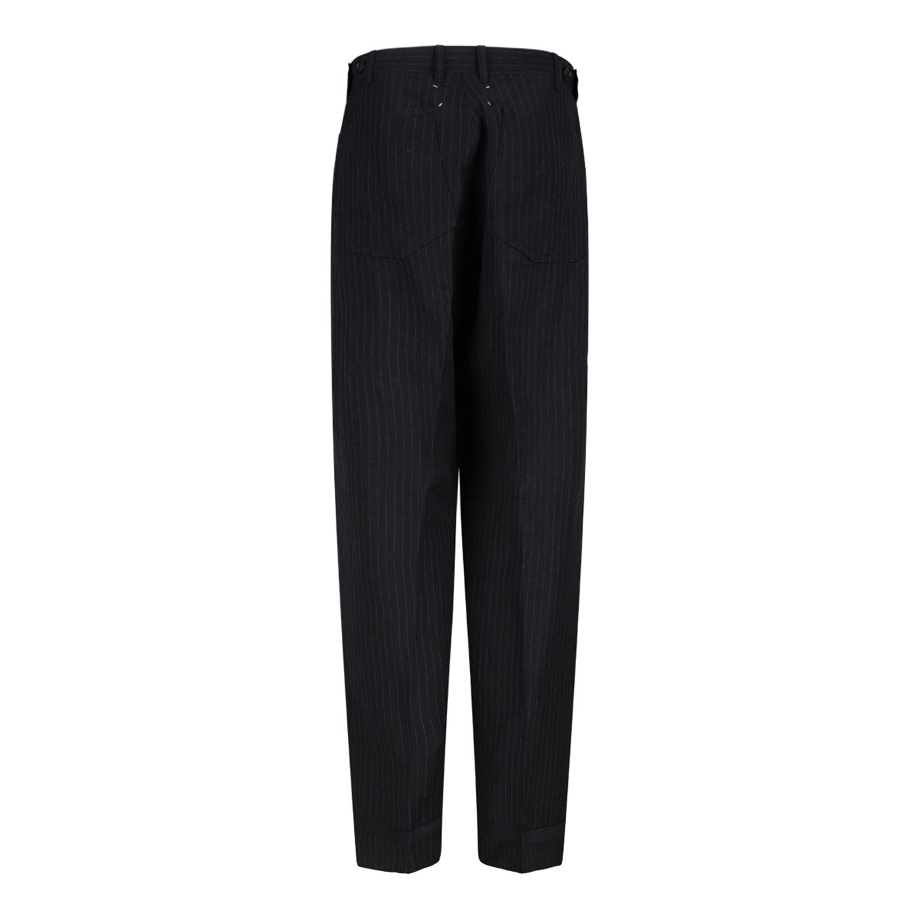 MAISON MARGIELA Linen Wool Trousers for Men
